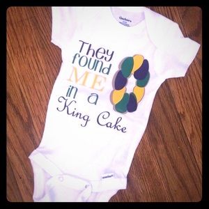 Mardi Gras Onesie